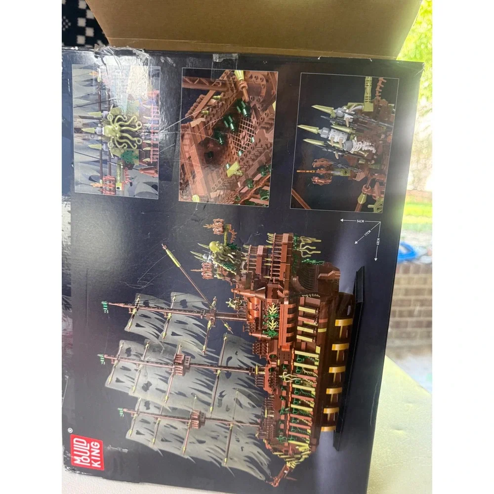 Mould King 13138 The Flying Dutchman Ghost Ship Building Set 3653 Ps Pirate Ship